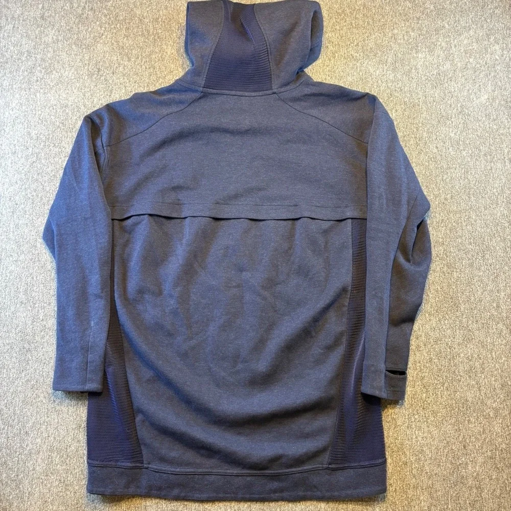 NIKE  Tech Fleece Mesh Cocoon Full Zip Hoodie Women's M Jacket Navy Blue 725844